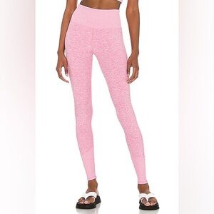 ALO Yoga Alosoft Lounge Legging in Parisian Pink Heather - XS